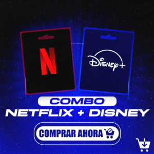 COMBO NETFLIX+DISNEY ESTANDAR ORIGINAL