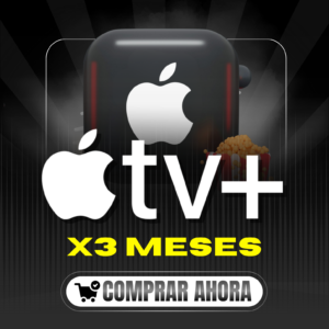 APPLE TV X3 MESES PANTALLA