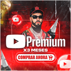 YOUTUBE X3 MESES